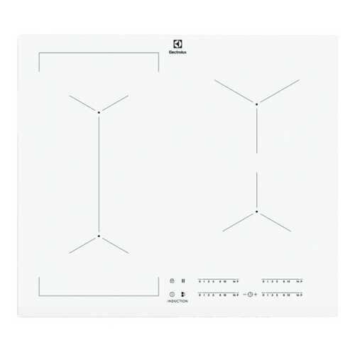 Встраиваемая варочная панель индукционная Electrolux IPE6453WF White в Техносила