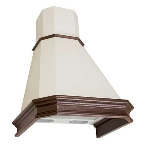 Вытяжка купольная Elikor Пергола 60П-650-П3Л Beige/Brown в Техносила